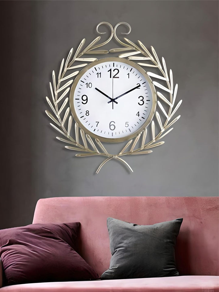 Abstract shaped wall clock