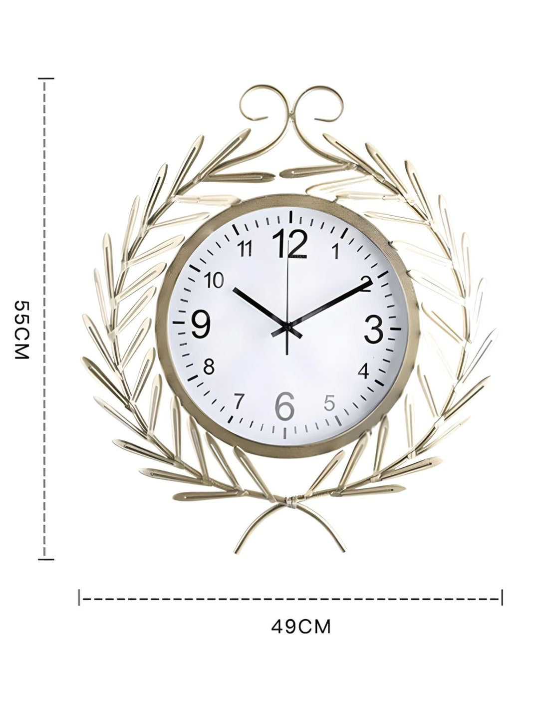 Abstract shaped wall clock