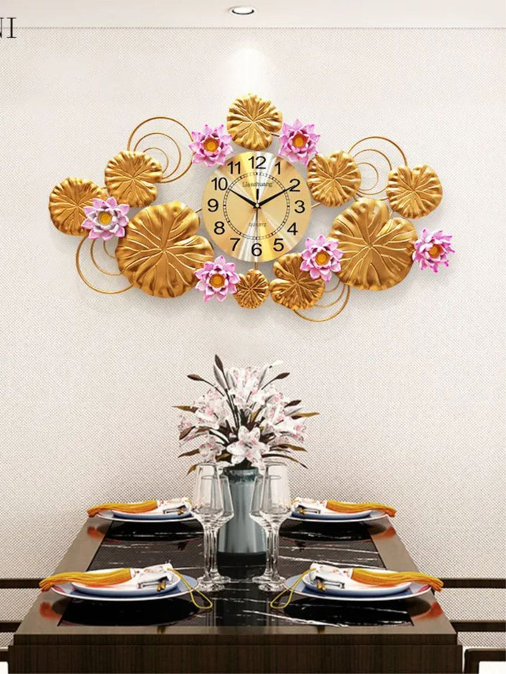 Abstract shaped wall clock