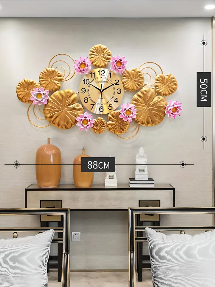 Abstract shaped wall clock