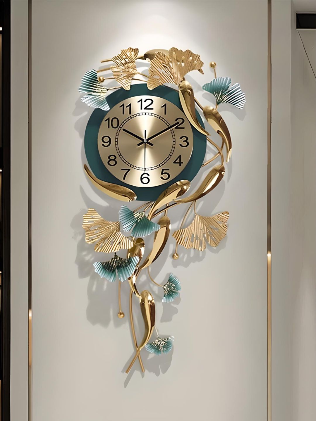 Abstract shaped wall clock