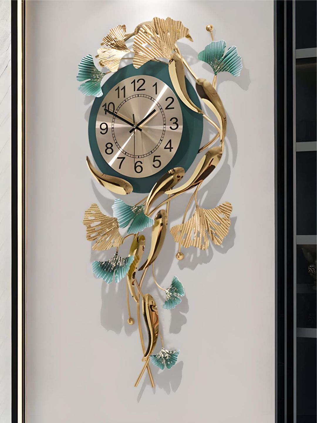 Abstract shaped wall clock