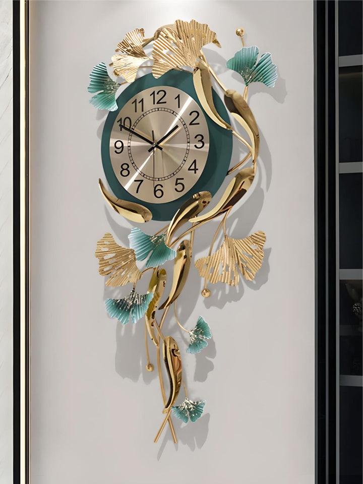 Abstract shaped wall clock