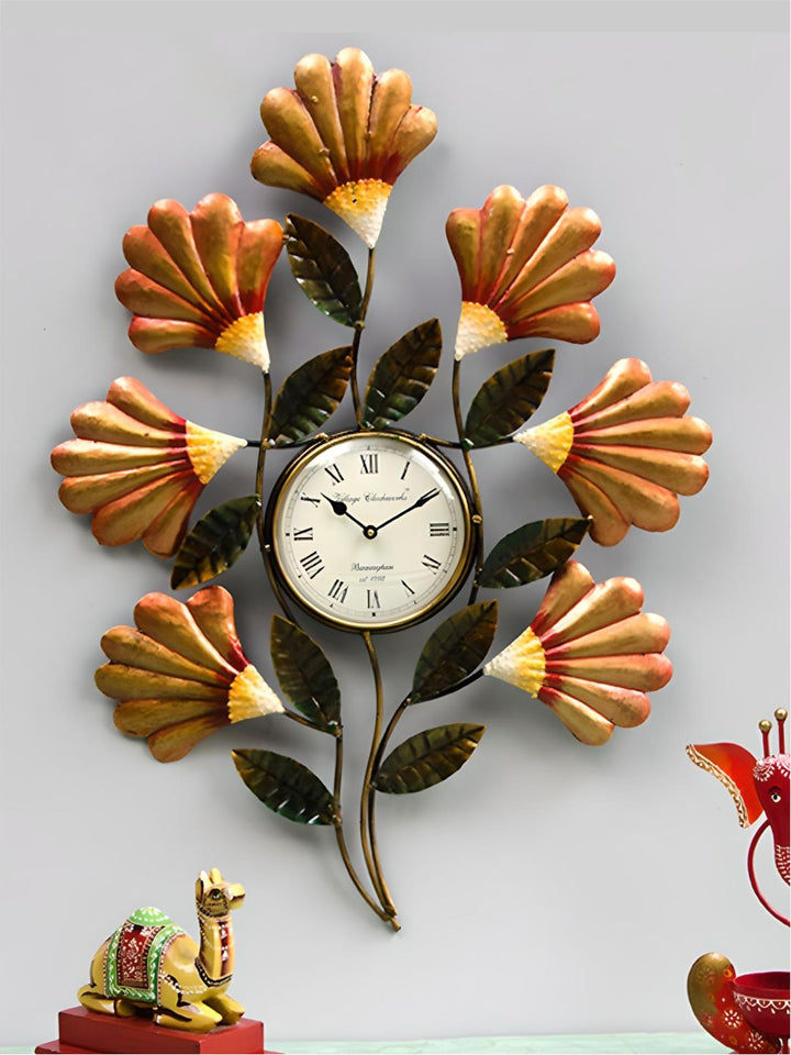 Abstract shaped wall clock