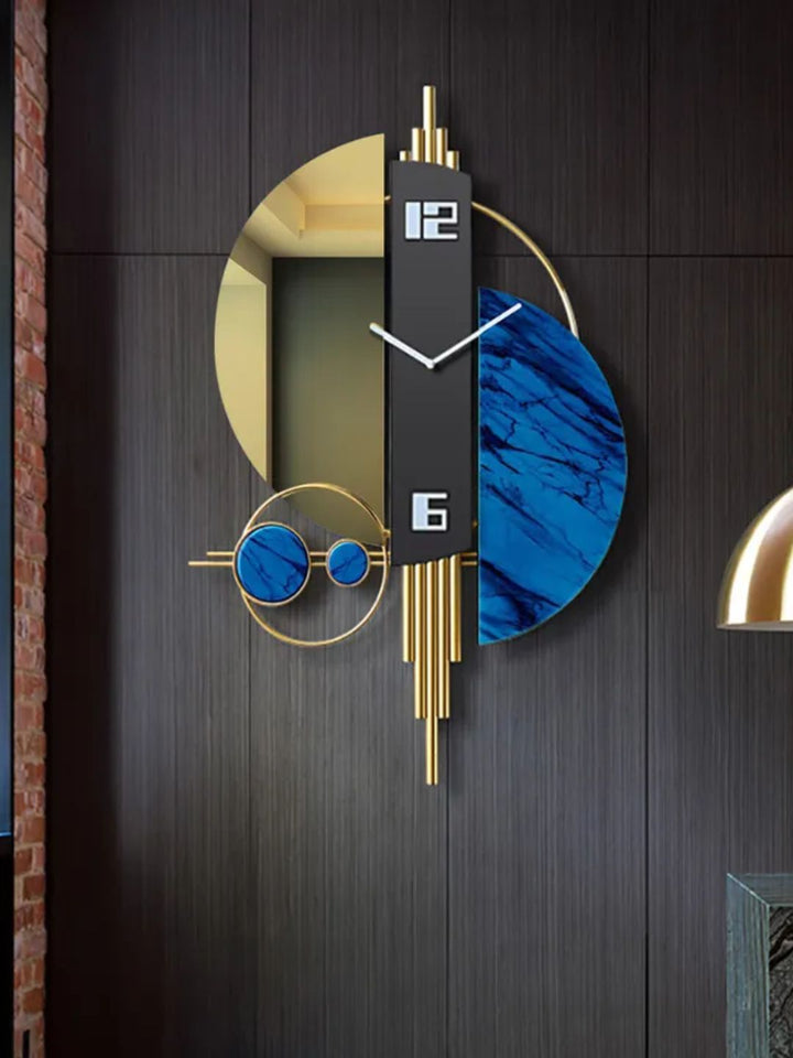 Abstract shaped wall clock