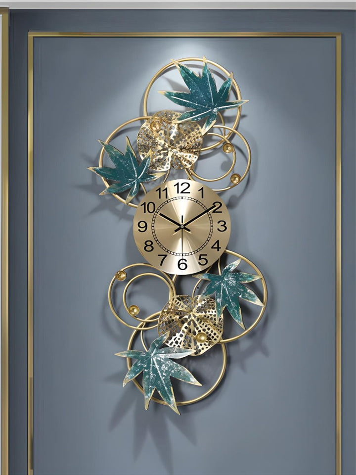 Abstract shaped wall clock