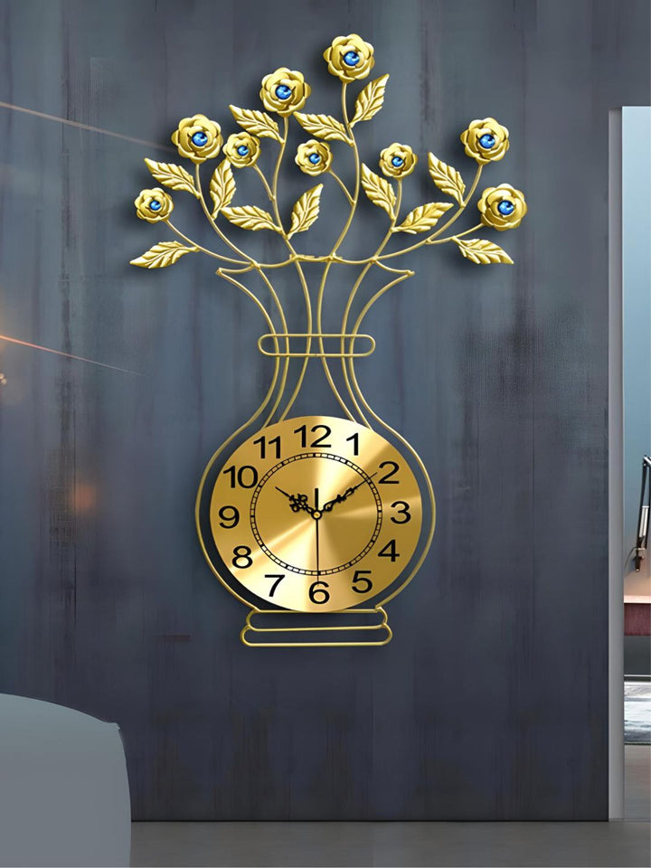 Abstract shaped wall clock