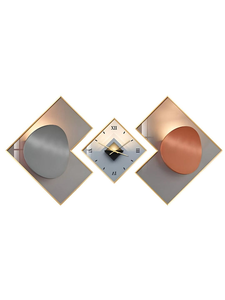 Abstract shaped wall clock