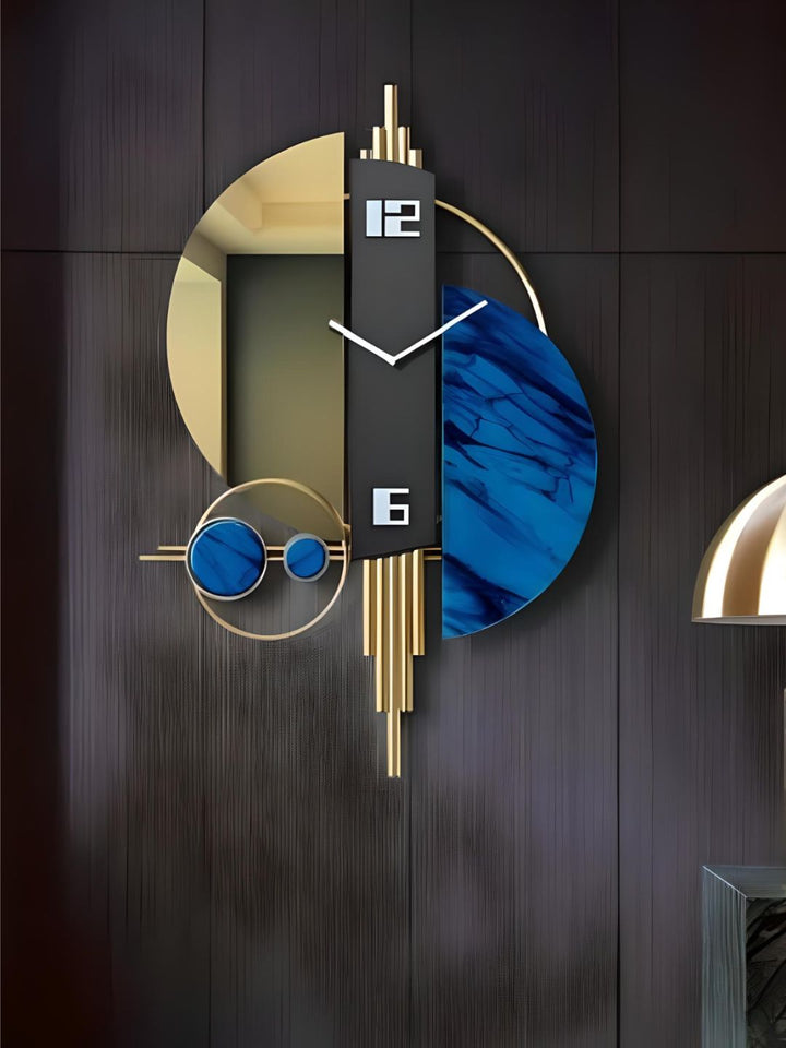 Abstract shaped wall clock