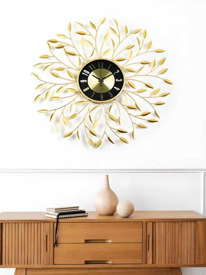 Abstract shaped wall clock