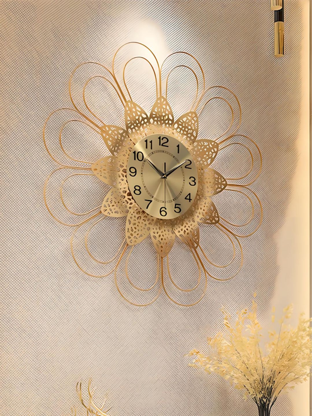 Abstract shaped wall clock