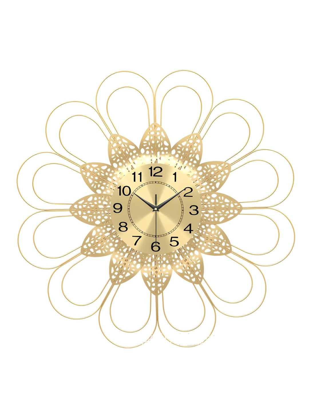 Abstract shaped wall clock