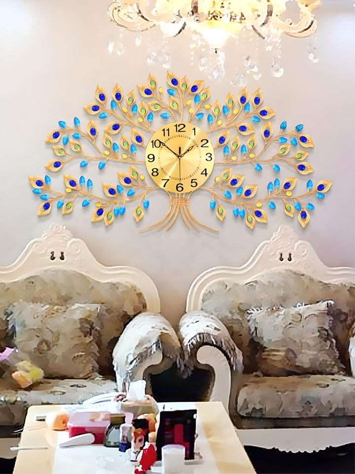 Abstract shaped wall clock