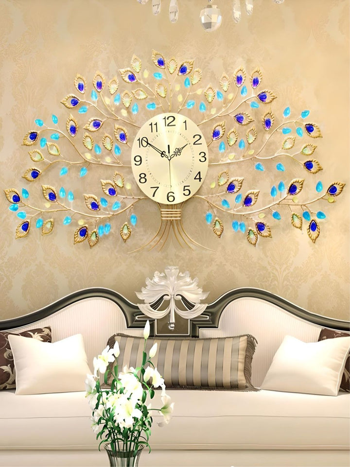 Abstract shaped wall clock