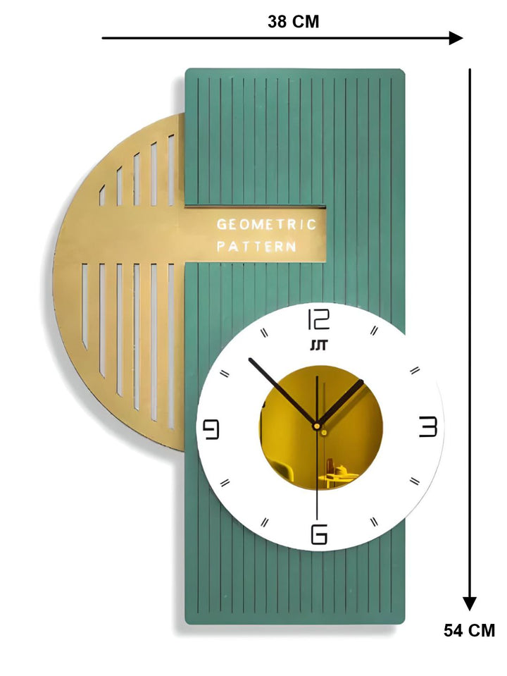 Abstract shaped wall clock