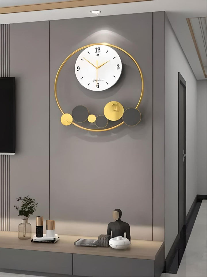 Abstract shaped wall clock