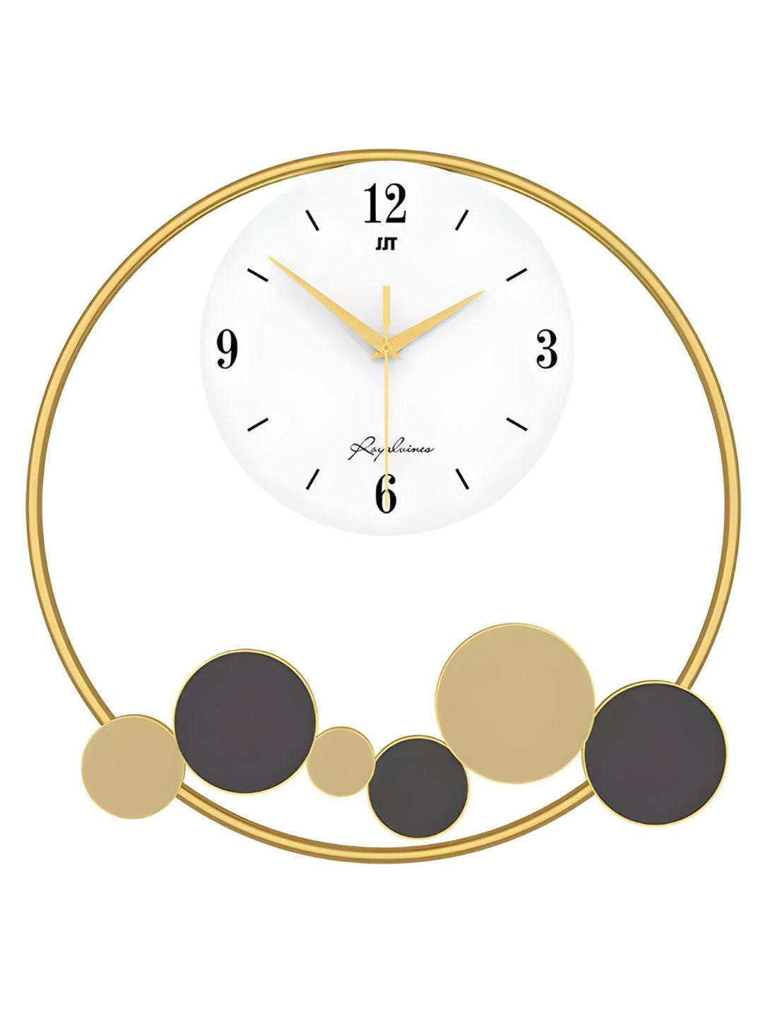 Abstract shaped wall clock