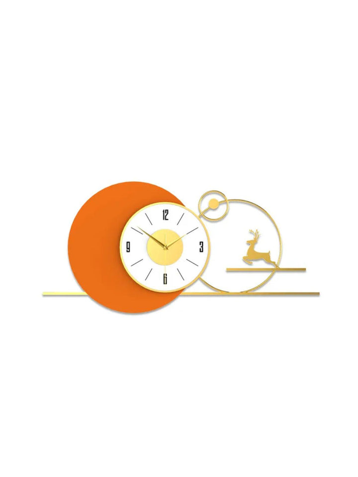 Abstract shaped wall clock
