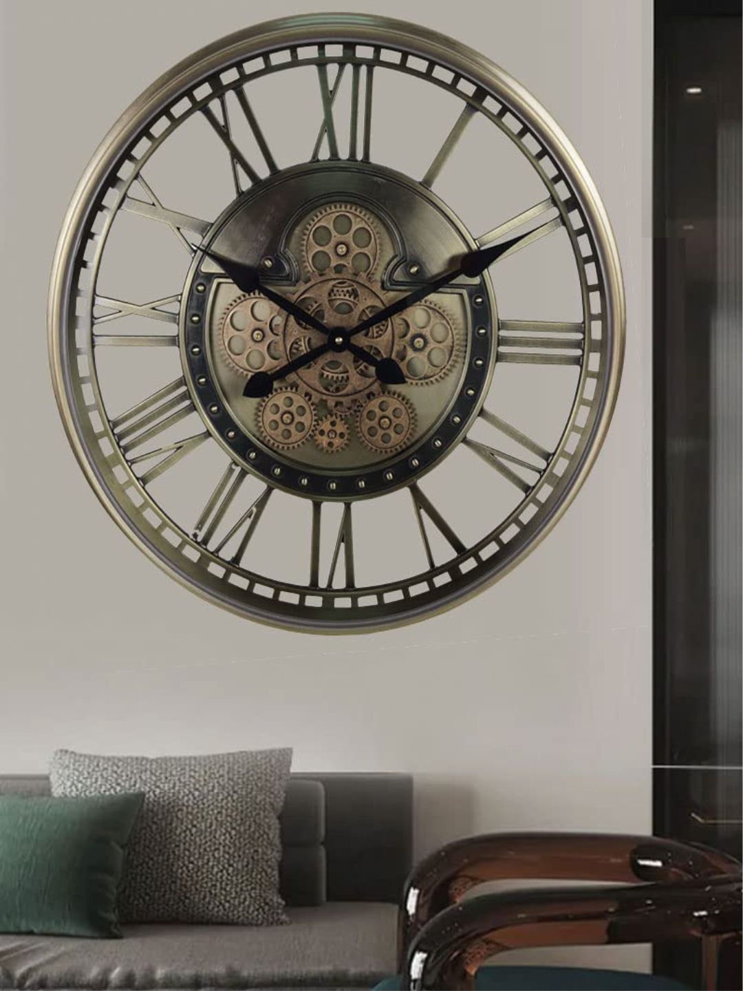 Abstract shaped wall clock
