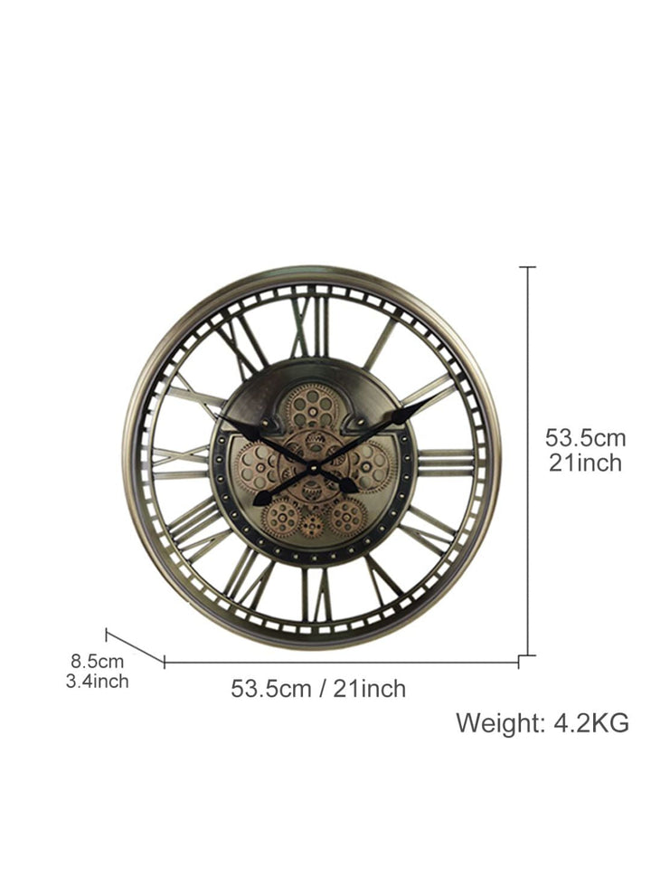 Abstract shaped wall clock