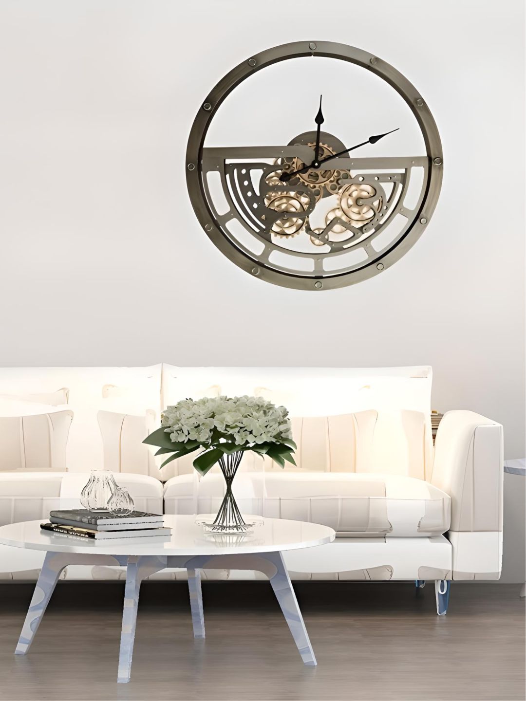 Abstract shaped wall clock