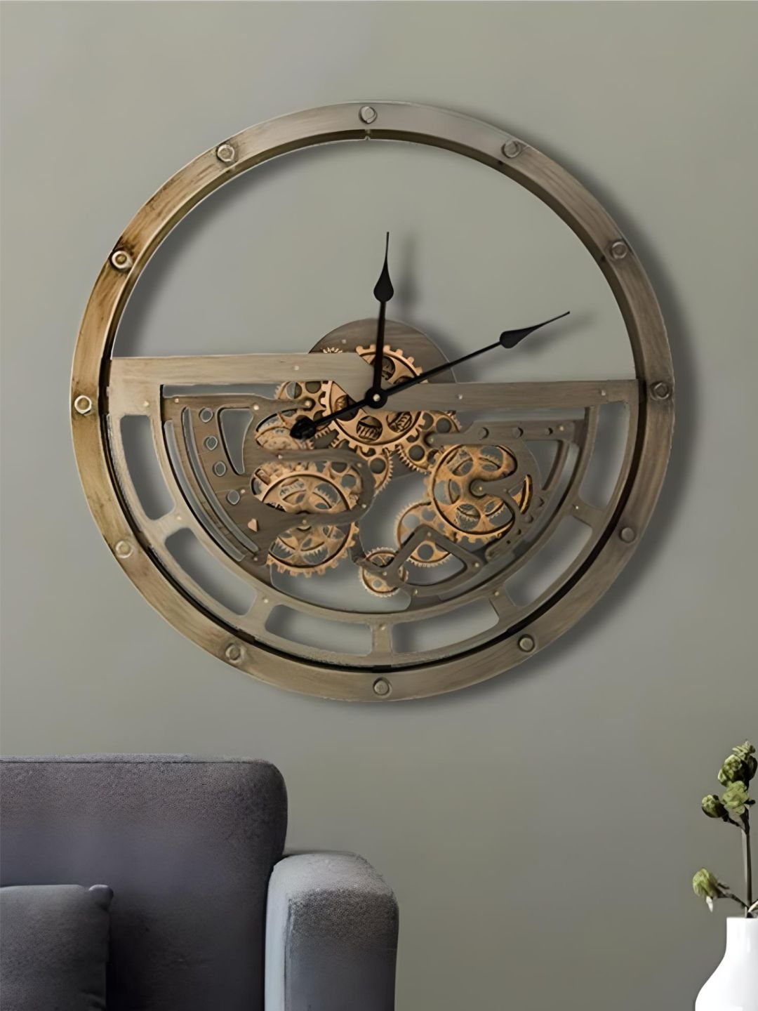 Abstract shaped wall clock