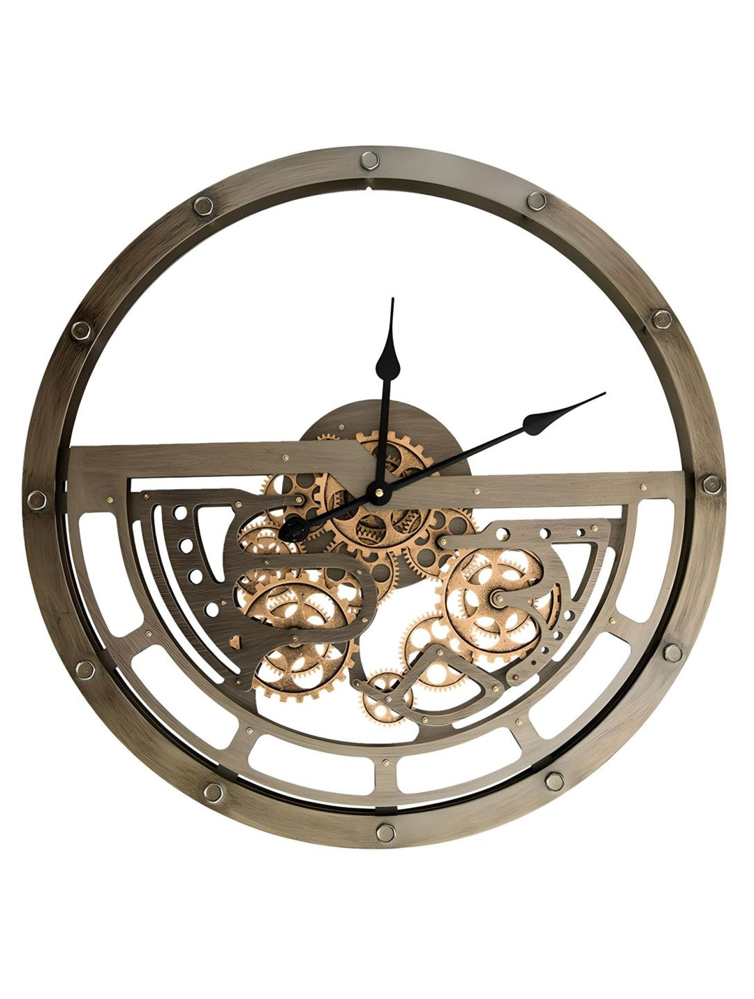 Abstract shaped wall clock