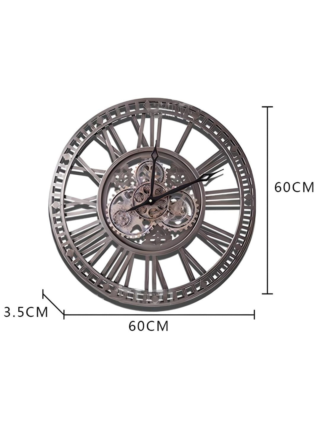 Abstract shaped wall clock