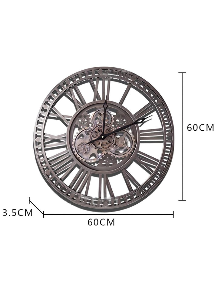 Abstract shaped wall clock
