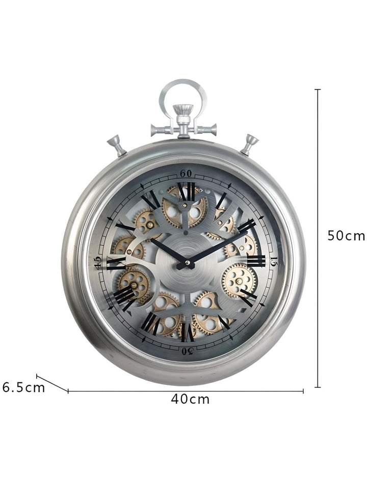 Abstract shaped wall clock