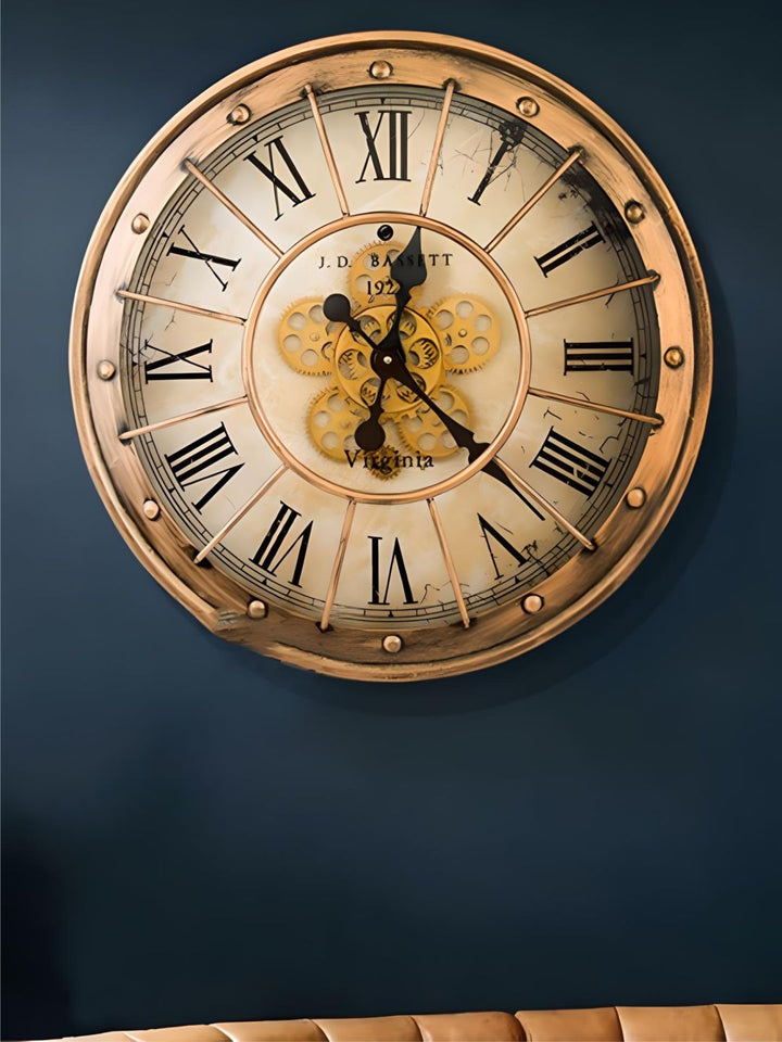 Abstract shaped wall clock