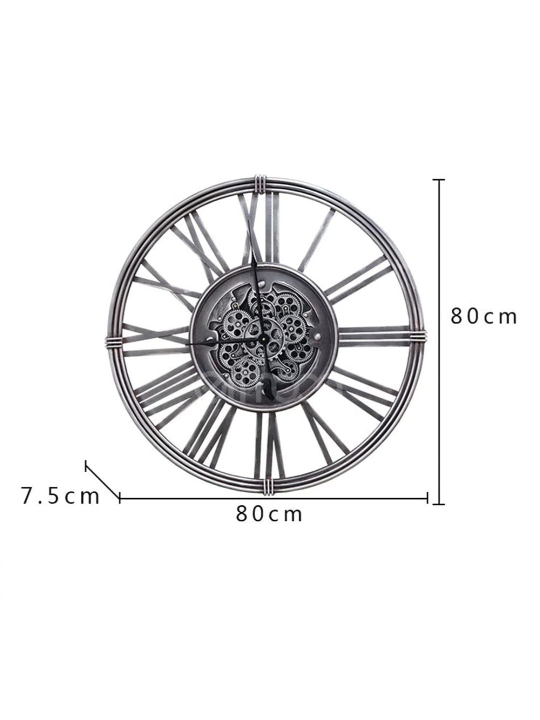 Abstract shaped wall clock