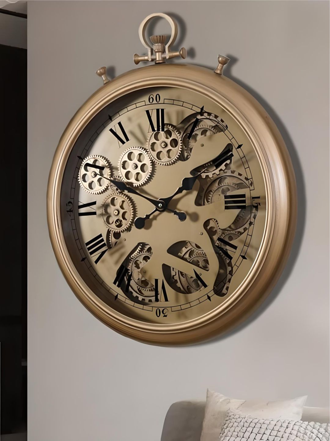 Abstract shaped wall clock
