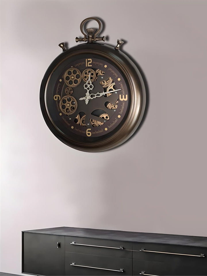 Abstract shaped wall clock