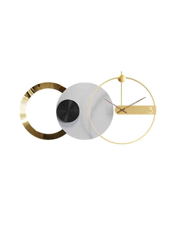Abstract shaped wall clock