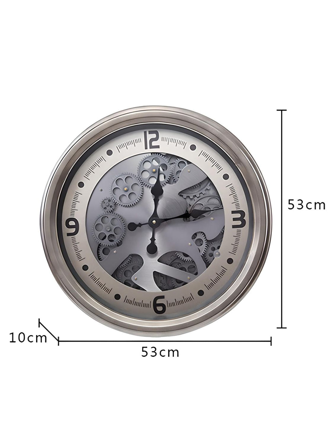 Abstract shaped wall clock