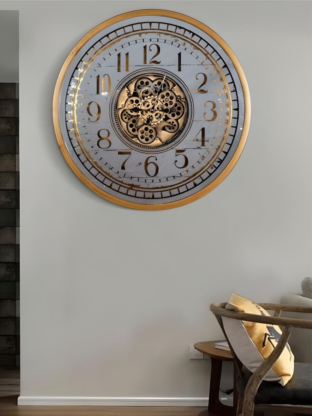 Abstract shaped wall clock