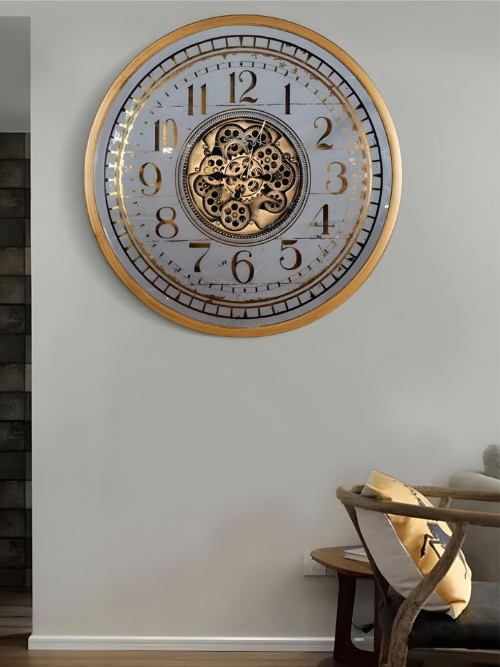 Abstract shaped wall clock