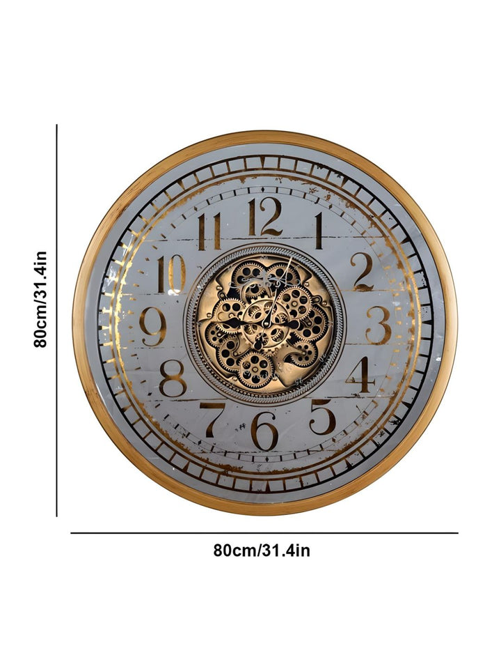 Abstract shaped wall clock