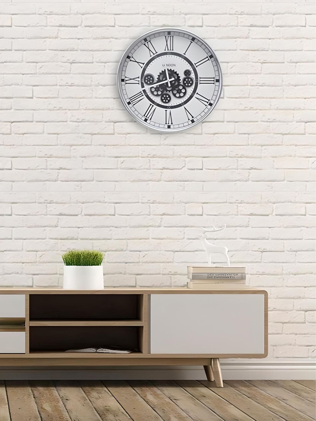 Abstract shaped wall clock