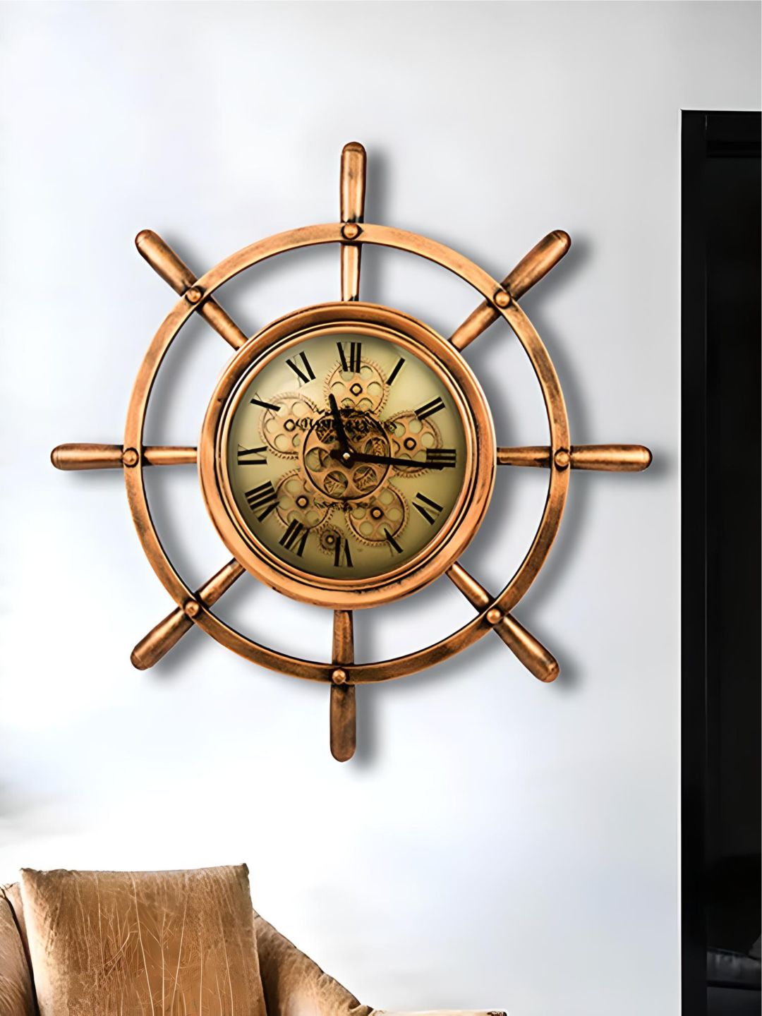 Abstract shaped wall clock