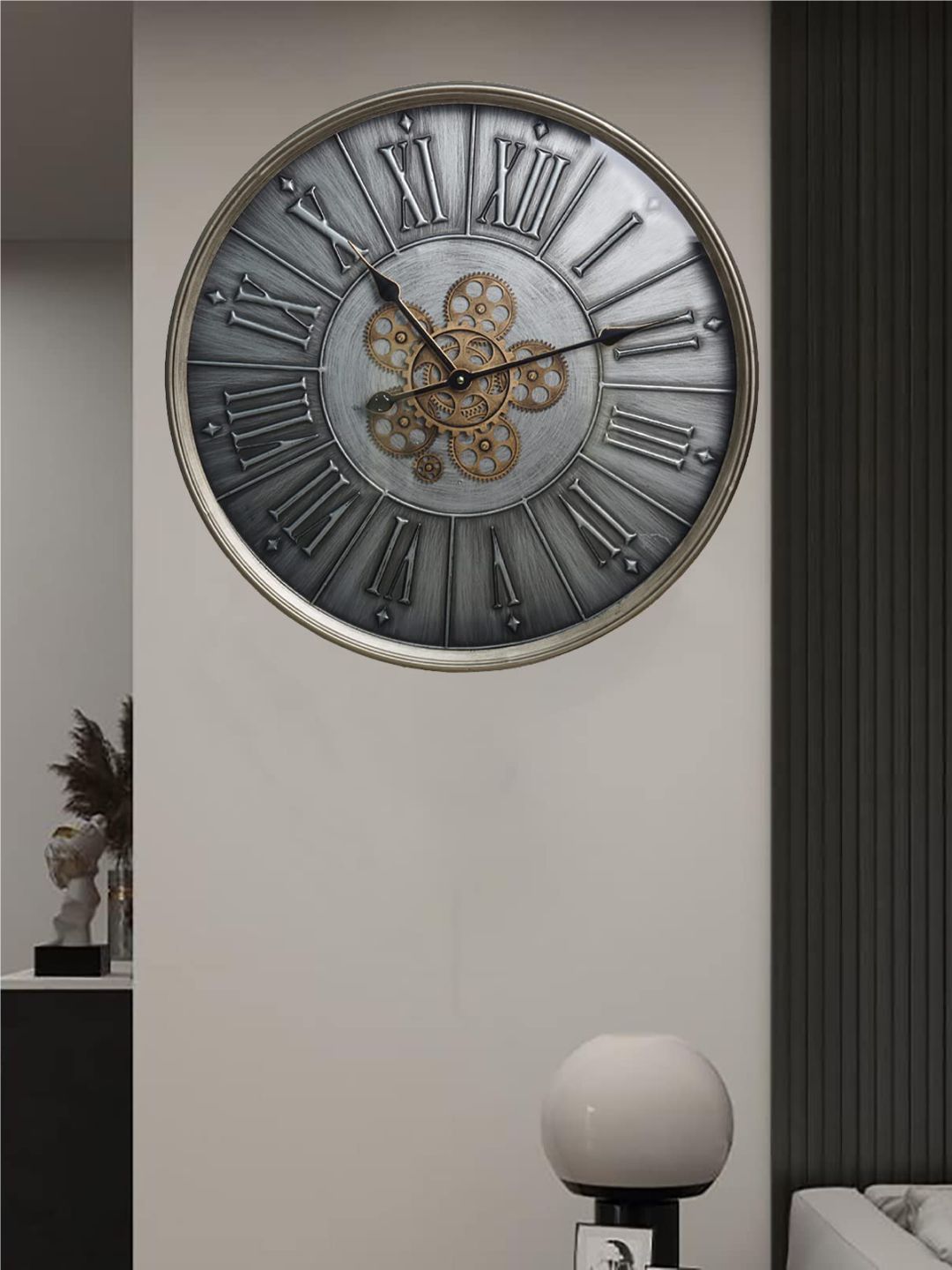 Abstract shaped wall clock