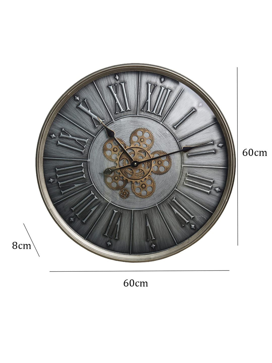 Abstract shaped wall clock