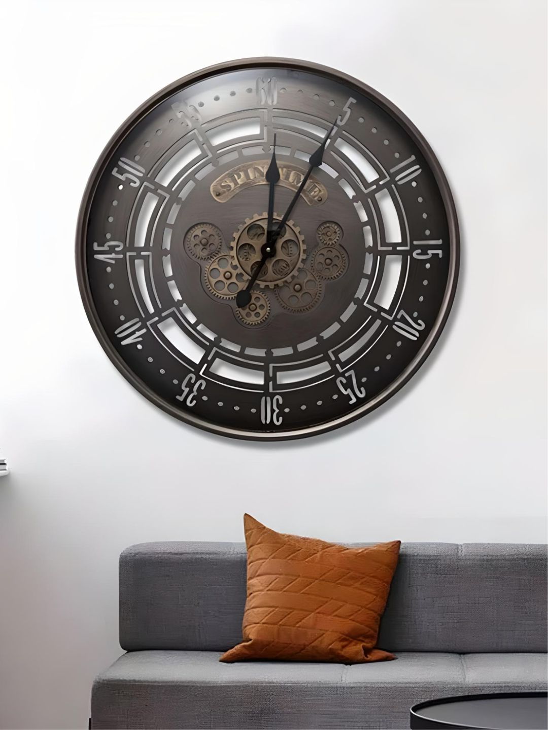 Abstract shaped wall clock