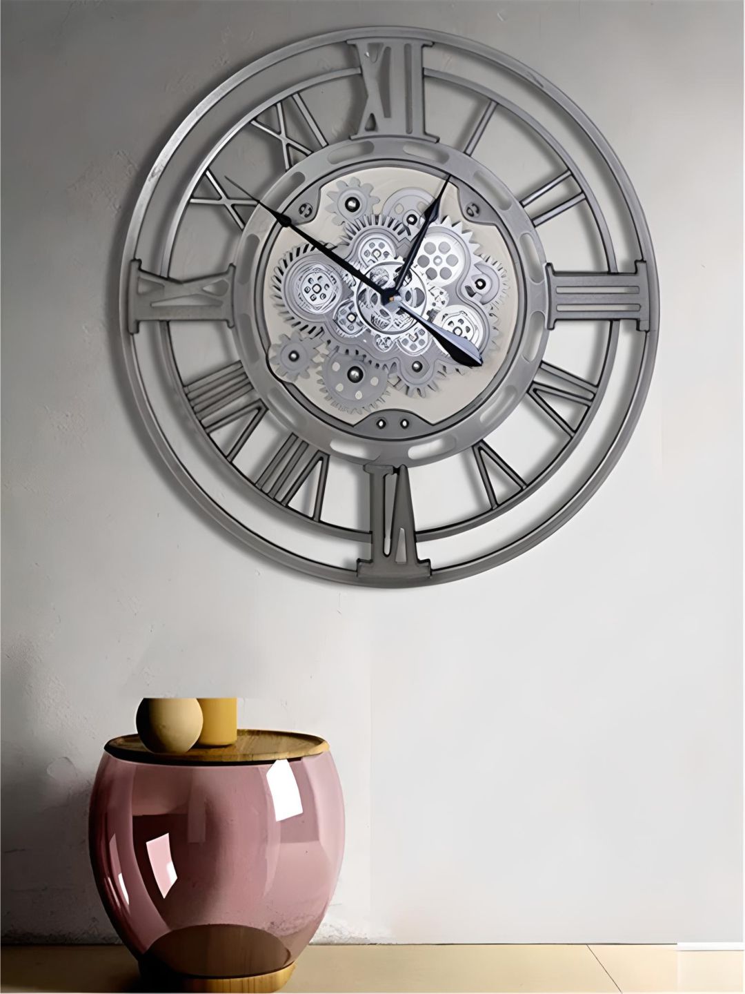 Abstract shaped wall clock