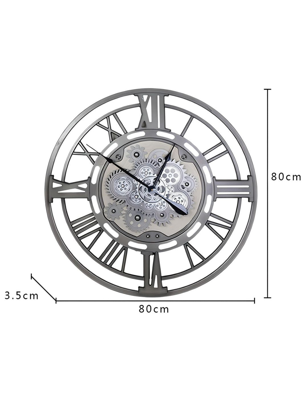 Abstract shaped wall clock