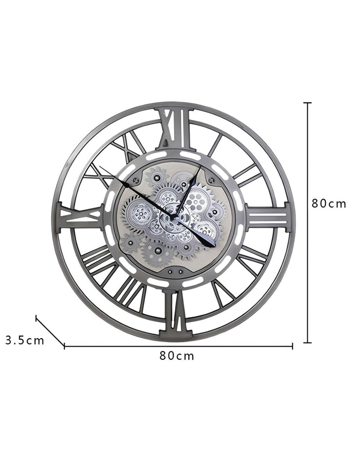 Abstract shaped wall clock