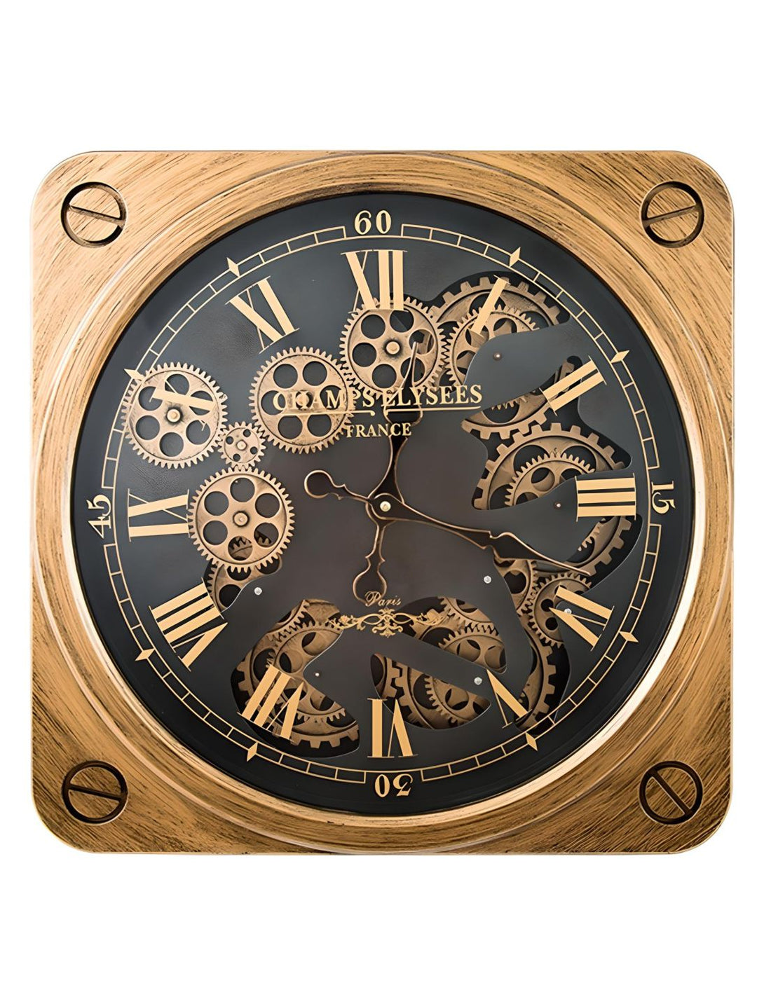 Abstract shaped wall clock