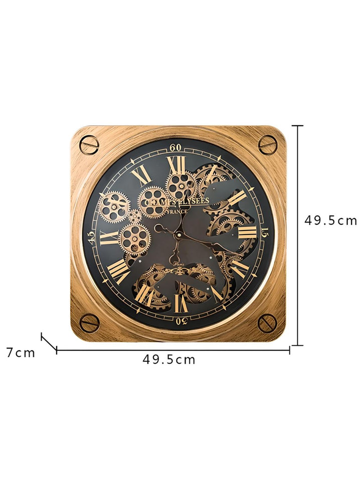 Abstract shaped wall clock