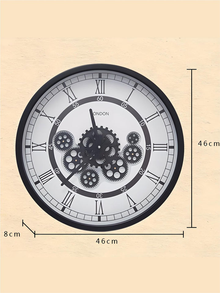 Abstract shaped wall clock